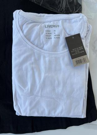 Коттоновая футболка livergy l, xl2 фото