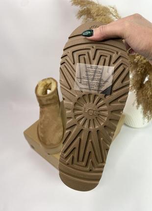 Угги ugg коричневые платформа5 фото