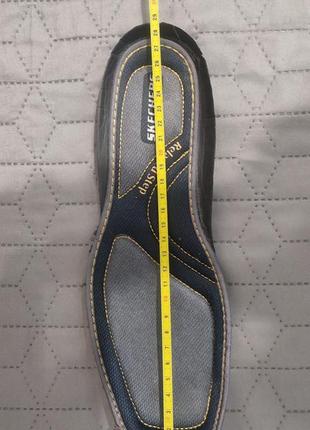 Кожаные кроссовки skechers, 43-44 р., 28-28,5 см6 фото