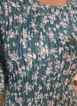 Розпродаж сукня missguided міді asos гумка з рукавами-метеликами9 фото