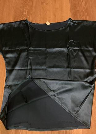 Гарна атласна блуза5 фото