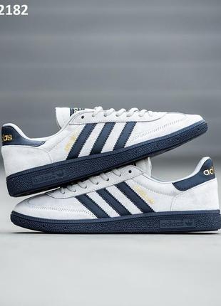 Кроссовки adidas spezial handball серые