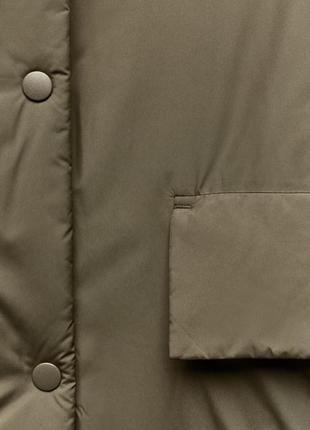 Длинная пуховая куртка zara 
zw collection
размер #s,#m
оверсайз7 фото