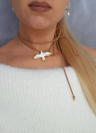 🤍подвеска "горлица"🕊 2