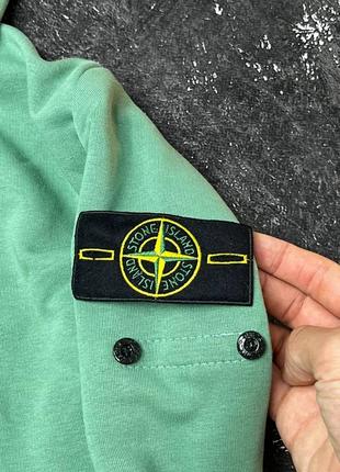 Zip hoodie stone island  emelard 8