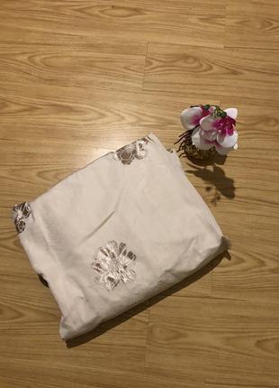 Штора в цветах