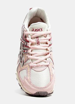 Кроссовки asics gel-kahana 8 white/pink marathon running5 фото