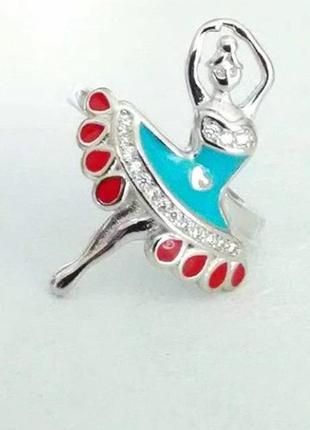 Кольцо, серебро 925 проби