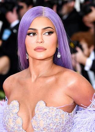 Лиловый фиолетовый парик кайли дженнер kylie jenner