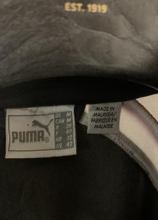 Женская олимпийка puma серая кофта на замок спортивная7 фото