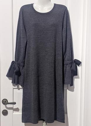 Платье графитового цвета 5