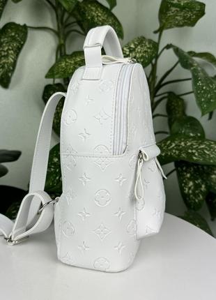 Женский мини рюкзак сумка трансформер стиль луи витон маленький рюкзачок сумка-рюкзак3 фото