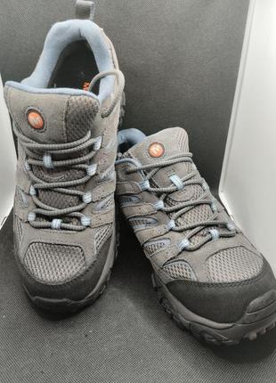 Женские кроссовки для активного отдыха и повседневного пользования merrell moab 3 waterproof4 фото