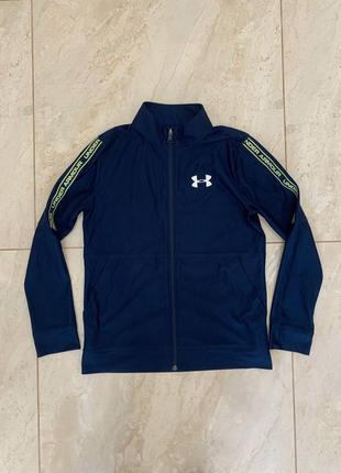 Under armour спортивна кофта на замок синя