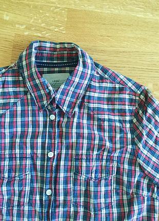 Клетчатая рубашка h&m 2