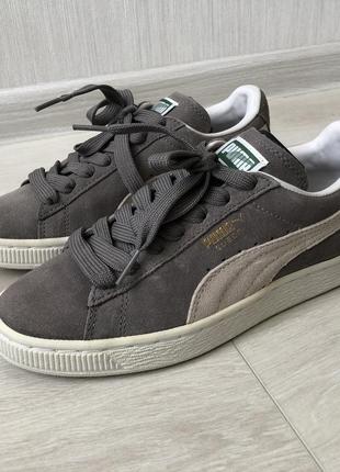 Замшевые кроссовки puma suede оригинал1 фото