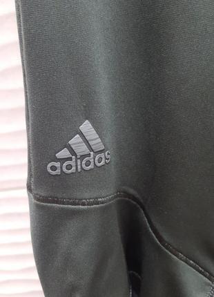 Adidas трикотажные бриджи4 фото