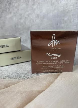 Бальзам пудра основа під макіяж danessa myricks beauty yummy skin blurring balm powder universal