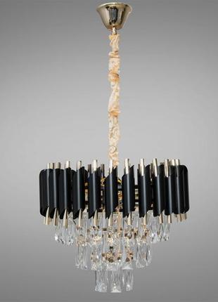 Хрустальная люстра в хроме/золоте linisoln 9001/400