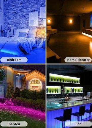 Світлодіодна стрічка 5050 rgb 5м від usb 5v