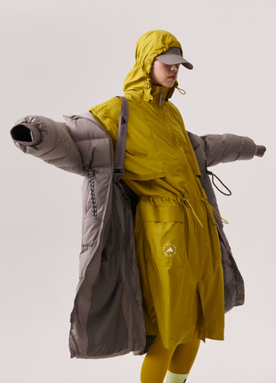 Пуховик-жилетка зимова куртка пальто adidas by stella mccartney it57377 фото