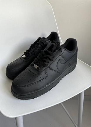 Новые кроссовки nike air force 1 white белые классические найк аэр форс кросс 42, 43, 446 фото