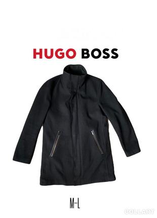 Hugo boss red label wool coat чоловіче пальто