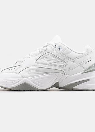 Жіночі кросівки nike m2k tekno white grey 36