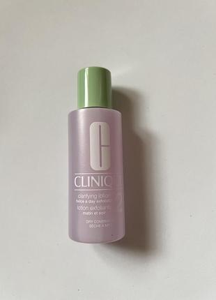 Відлущувальний лосьйон тонік clinique clarifying lotion 21 фото