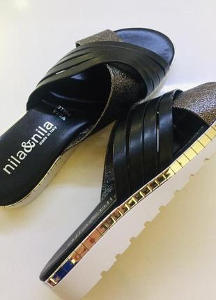 Сабо шлепанцы  nila&nila италия