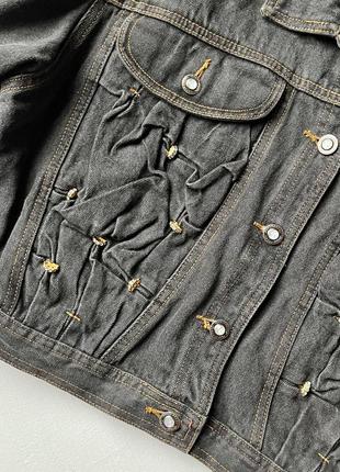 Невероятная винтажная джинсовая куртка!7 фото