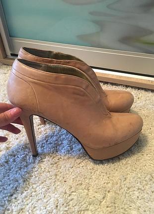 Ботинки-туфли nine west . ботильоны