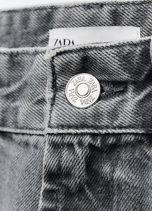 Trf high-rise wide-leg jeans9 фото
