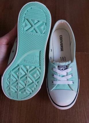 Кеды/ балетки converse 23,5- 24 см4 фото