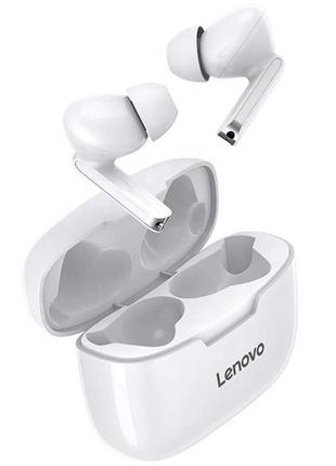 Уценка! обязательно читайте описание! беспроводные наушники lenovo xt90 tws bluetooth white