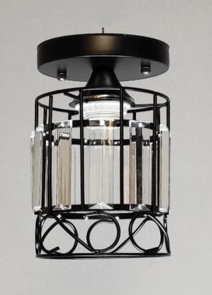 Люстра стельова на 1 лампу sirius 193892/1sv1 фото