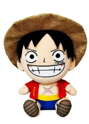 Манки ди луффи мягкая игрушка пис one piece abc аниме ванпи