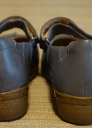 Мягкие кожаные туфли в стиле мери джейн clarks collection англия uk 7 ee9 фото