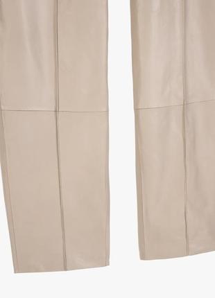 Кожаные брюки zara limited edition 5479/3269 фото