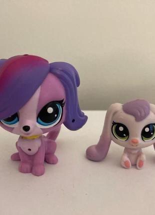 Игровой набор hasbro littlest pet shop рассказы о зверюшках lulabelle longears & zoe trent5 фото