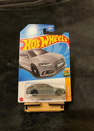 Hot wheels audi rs 6 avant gray