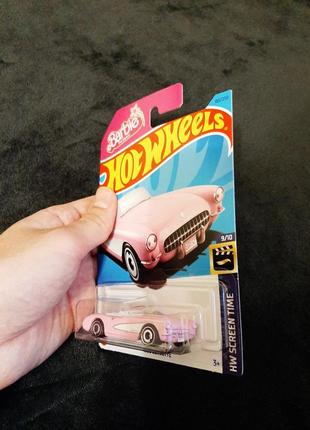 Hot wheels 1956 barbie corvette4 фото