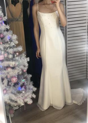 Платье распродажа свадебное вечернее1 фото