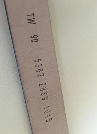 Кожаный ремень бренд vanzetti в стиле германия5 фото