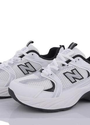 Кросівки new balance білі white 40