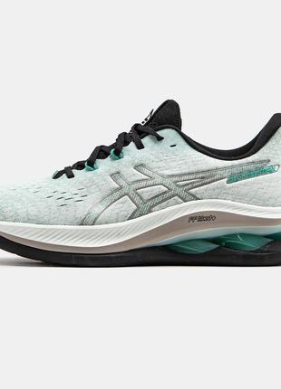 Мужские кроссовки asics gel-kinsei max green white 42-43-44-451 фото