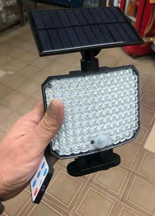 Светильник на солнечной батарее с датчиком движения solar wall lamp  shop7 фото