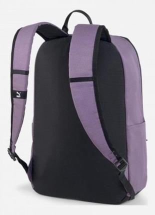Рюкзак puma originals futro backpack фіолетово-вугільний уні 31 х 45 х 14 см2 фото