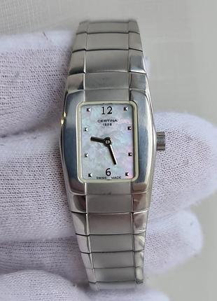 Жіночий годинник certina swiss made sapphire