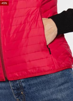 Женская безрукавка жилетка размер xs красная napapijri2 фото